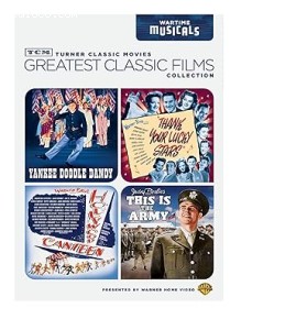TCM Greatest Classic Films Collection: Wartime Musicals (Yankee Doodle Dandy / Thank Your Lucky Stars / Hollywood Canteen / This is the Army) Cover