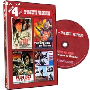 Movies 4 You: Spaghetti Westerns (A Pistol for Ringo / The Return of Ringo / Ringo: Face of Revenge / Shoot, Gringo, Shoot!) Cover
