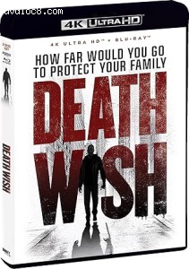 Death Wish (2018) [4K Ultra HD + Blu-Ray] Cover