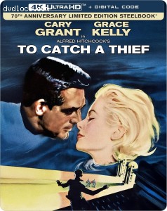 To Catch A Thief (70th Anniversary Limited Edition / SteelBook) [4K Ultra HD + Digital HD] Cover