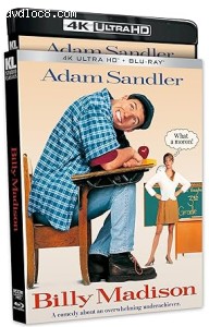 Billy Madison [4K Ultra HD + Blu-Ray] Cover