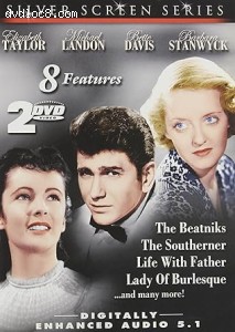 Silver Screen Series Vol. 3 (The Beatniks / The Southerner / Life with Father / Lady of Burlesque / Of Human Bondage / Behind Office Doors / Fight for the Title / I Cover the Waterfront) Cover