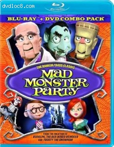 Mad Monster Party [Blu-Ray + DVD] Cover
