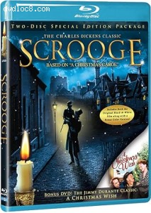 Scrooge (Two-Disc Special Edition) [Blu-Ray + DVD] Cover