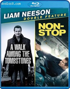 Liam Neeson Double Feature (A Walk Among the Tombstones / Non-Stop) [Blu-Ray] Cover