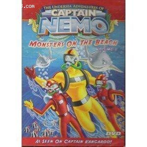 Undersea Adventures of Captain Nemo: Volume 1 - Monsters on the Beach, The Cover