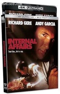 Internal Affairs [4K Ultra HD + Blu-Ray] Cover