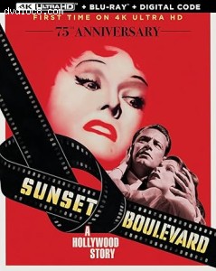 Sunset Boulevard (75th Anniversary) [4K Ultra HD + Blu-Ray + Digital] Cover