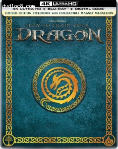How To Train Your Dragon (SteelBook / Limited Edition) [4K Ultra HD + Blu-ray + Digital 4K] Cover