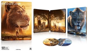 Mufasa: The Lion King [4K Ultra HD + Blu-ray + Digital] Cover