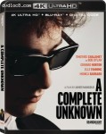Cover Image for 'Complete Unknown, A [4K Ultra HD + Blu-ray + Digital 4K]'