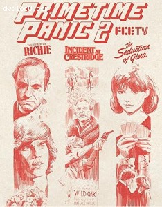Primetime Panic 2 (The Death of Richie / Incident at Crestridge / The Seduction of Gina) (3-Disc Limited Edition) [Blu-Ray] Cover