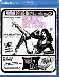 Secrets of Sweet Sixteen / Wacky Taxi (Drive-In Double Feature #11) [Blu-Ray] Cover