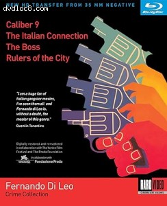 Fernando Di Leo: The Italian Crime Collection Vol. 1 (Caliber 9 / The Italian Connection / The Boss / Rulers of the City) [Blu-Ray] Cover
