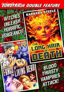 Eurotrash Double Feature (The Long Hair of Death / Fangs of the Living Dead) Cover