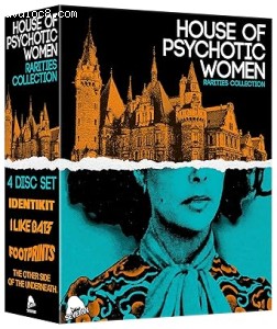 House of Psychotic Women Rarities Collection Volume 1 (Identikit / I Like Bats / Footprints / The Other Side of the Underneath) (5-Disc Collector's Edition) [Blu-Ray] Cover