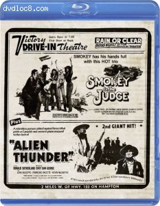 Smokey and the Judge / Alien Thunder (Drive-In Double Feature #19) [Blu-Ray] Cover