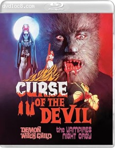 Curse of the Devil / Demon Witch Child / The Vampires Night Orgy (Limited Edition) [Blu-Ray] Cover