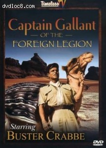 Captain Gallant of the Foreign Legion (Timeless TV) Cover