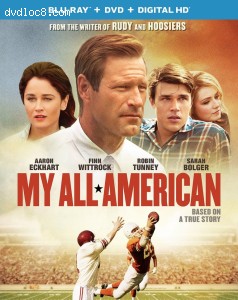 My All American [Blu-Ray + DVD + Digital] Cover