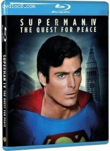 Superman IV: The Quest for Peace [Blu-Ray + Digital] Cover