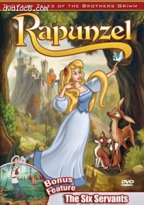 Fairy Tales of the Brothers Grimm: Rapunzel / The Six Servants, The Cover