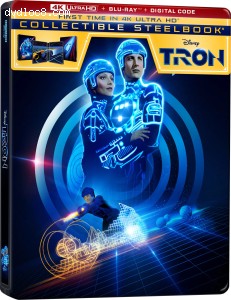 Tron (Collectible Steelbook) [4K Ultra HD + Blu-Ray + Digital] Cover