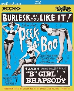 Peek-a-Boo / &quot;B&quot; Girl Rhapsody (Forbidden Fruit: The Golden Age of the Exploitation Picture Vol. 12) [Blu-Ray] Cover