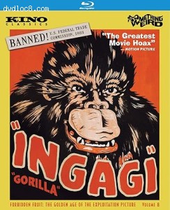 Ingagi (Forbidden Fruit: The Golden Age of the Exploitation Picture Vol. 8) [Blu-Ray] Cover