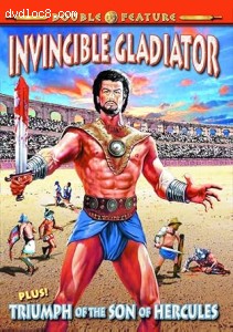 Gladiator Double Feature (Invincible Gladiator / Triumph of the Son of Hercules) Cover