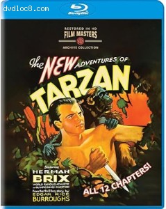 New Adventures of Tarzan, The [Blu-Ray] Cover