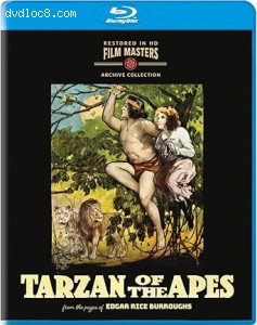 Tarzan of the Apes [Blu-Ray] Cover