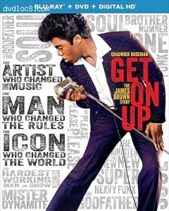 Get On Up [Blu-Ray + DVD + Digital] Cover