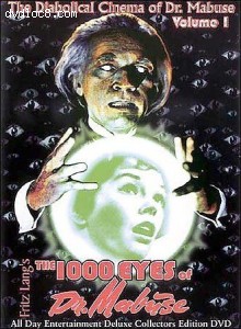 1,000 Eyes of Dr. Mabuse, The (Deluxe Collector's Edition) (The Diabolical Cinema of Dr. Mabuse Volume 1) Cover