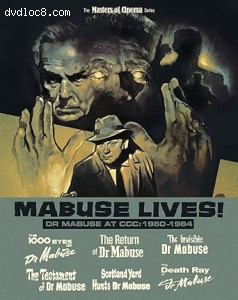 Mabuse Lives!: Dr. Mabuse at CCC: 1960-1964 (Limited Edition) [Blu-Ray] Cover