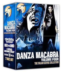 Danza Macabra - Volume Four: The Italian Gothic Collection (Terror-Creatures from the Grave / Night of the Damned / The Devil's Wedding Night / Baba Yaga) [Blu-Ray + CD] Cover