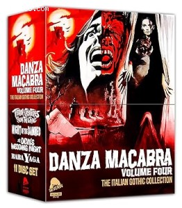 Danza Macabra - Volume Four: The Italian Gothic Collection (Terror-Creatures from the Grave / Night of the Damned / The Devil's Wedding Night / Baba Yaga) [4K Ultra HD + Blu-Ray + CD] Cover