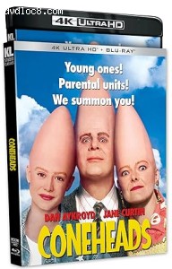 Coneheads [4K Ultra HD + Blu-Ray] Cover