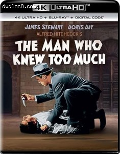 Man Who Knew Too Much, The [4K Ultra HD + Blu-Ray + Digital] Cover
