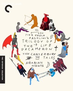 Trilogy of Life (The Decameron / The Canterbury Tales / Arabian Nights) (The Criterion Collection) [Blu-Ray] Cover