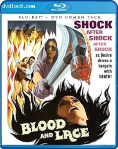 Blood and Lace [Blu-Ray + DVD] Cover