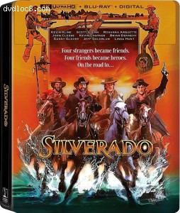 Silverado (SteelBook / 40th Anniversary) [4K Ultra HD + Blu-ray + Digital 4K] Cover