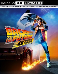 Back to the Future (40th Anniversary Edition) [4K Ultra HD + Blu-ray + Digital 4K] Cover