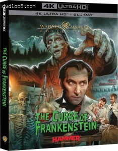Curse of Frankenstein, The [4K Ultra HD + Blu-ray] Cover