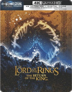 Lord of the Rings, The: The Return of the King (Limited Edition SteelBook) [4K Ultra HD + Digital 4K] Cover