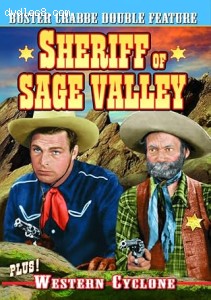 Buster Crabbe Double Feature (Sheriff of Sage Valley / Western Cyclone) Cover