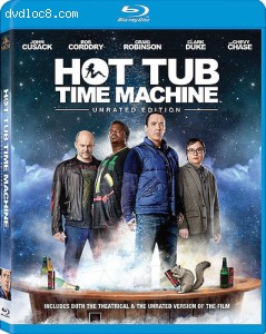Hot Tub Time Machine (MGM/Unrated Edition) [Blu-ray] Cover
