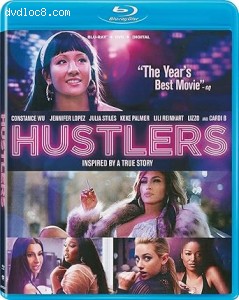 Hustlers [Blu-Ray + DVD + Digital] Cover