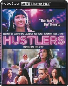 Hustlers [4K Ultra HD + Blu-Ray + Digital] Cover