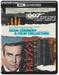 Cover Image for 'Sean Connery 007 James Bond 6-Film Collection (Dr. No / From Russia with Love / Goldfinger / Thunderball / You Only Live Twice / Diamonds Are Forever) [4K Ultra HD]'